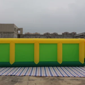 Commercial Inflatable Maze - Yellow Green Open Top - 8 x 8m - P040 - product view 6