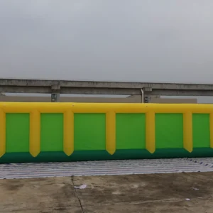Commercial Inflatable Maze - Yellow Green Open Top - 8 x 8m - P040 - product view 9