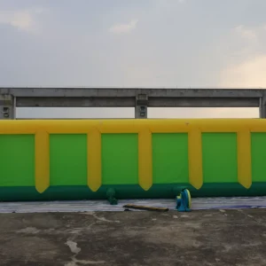 Commercial Inflatable Maze - Yellow Green Open Top - 8 x 8m - P040 - product view 4