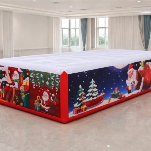 Commercial Inflatable Maze - Christmas Theme with Removable Flat Cover - product view 3