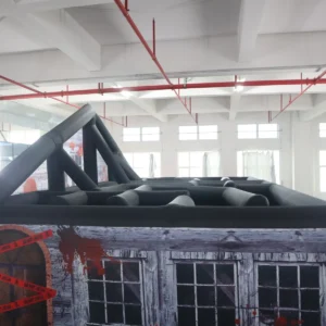 Commercial Inflatable Maze - Haunted House Open Gable Frame - product view 4