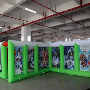 Commercial Inflatable Maze - Christmas Open Top 6x6x2m - 6 x 6 x 2m - P046 - product view 6