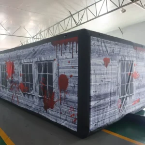 Commercial Inflatable Maze - Grey Blood Window Flat Roof - product view 4