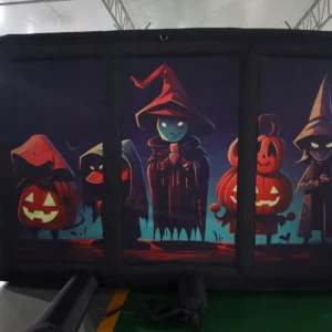 Commercial Inflatable Maze - Black Pumpkin Removable Cover - product view 4