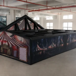 Commercial Inflatable Maze - Clown Circus Open Top - product view 3