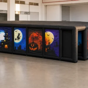Commercial Inflatable Maze - Halloween Flat Roof - product view 1