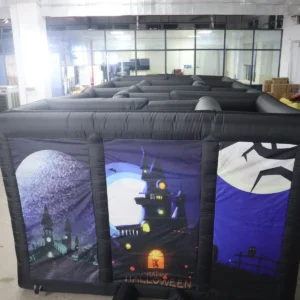Commercial Inflatable Maze - Halloween Flat Roof - product view 2
