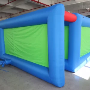 Commercial Inflatable Maze - Blue Green Open Top - product view 5