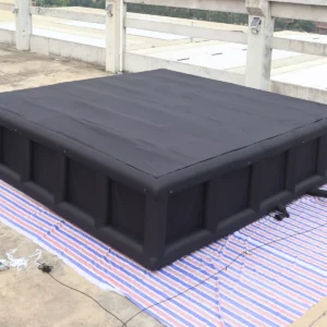 Commercial Inflatable Maze - Black Open Square - product view 5