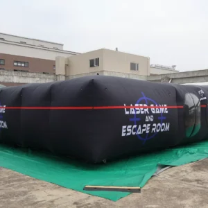 Commercial Inflatable Maze - Black Covered Laser Maze 10x10x2.2m - product view 2