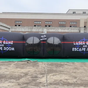 Commercial Inflatable Maze - Black Covered Laser Maze 10x10x2.2m - product view 1