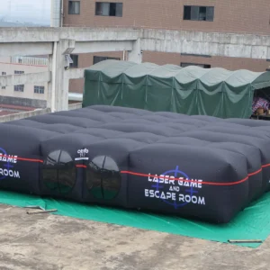 Commercial Inflatable Maze - Black Covered Laser Maze 10x10x2.2m - product view 3