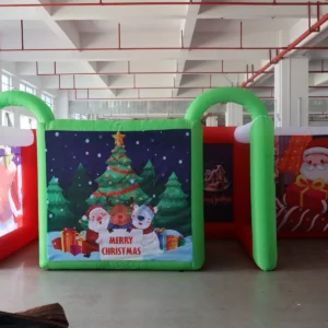 Commercial Inflatable Maze - Christmas Open Top 6x6x2m - 6 x 6 x 2m - P092 - product view 3