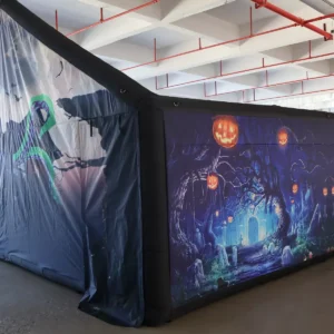 Commercial Inflatable Maze - Halloween Covered Gable 6x6x2m - product view 2