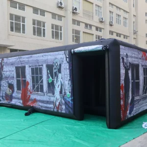 Commercial Inflatable Maze - Haunted Clown Covered 10x10x2.5m - product view 4