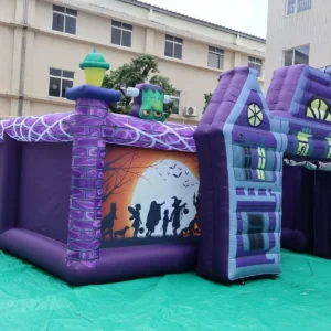 Air Science 8x8x2.5m Purple Halloween Open-Top Inflatable Maze - product view 2