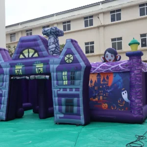 Air Science 8x8x2.5m Purple Halloween Open-Top Inflatable Maze - product view 5