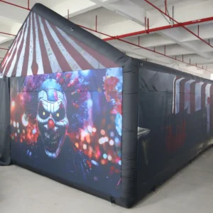 Air Science 4x11m Black Circus Halloween Inflatable Maze - product view 1