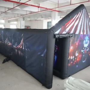 Air Science 4x11m Black Circus Halloween Inflatable Maze - product view 2