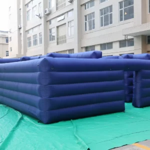 Air Science 7x13x2m Blue Open-Top Inflatable Route Maze - product view 2