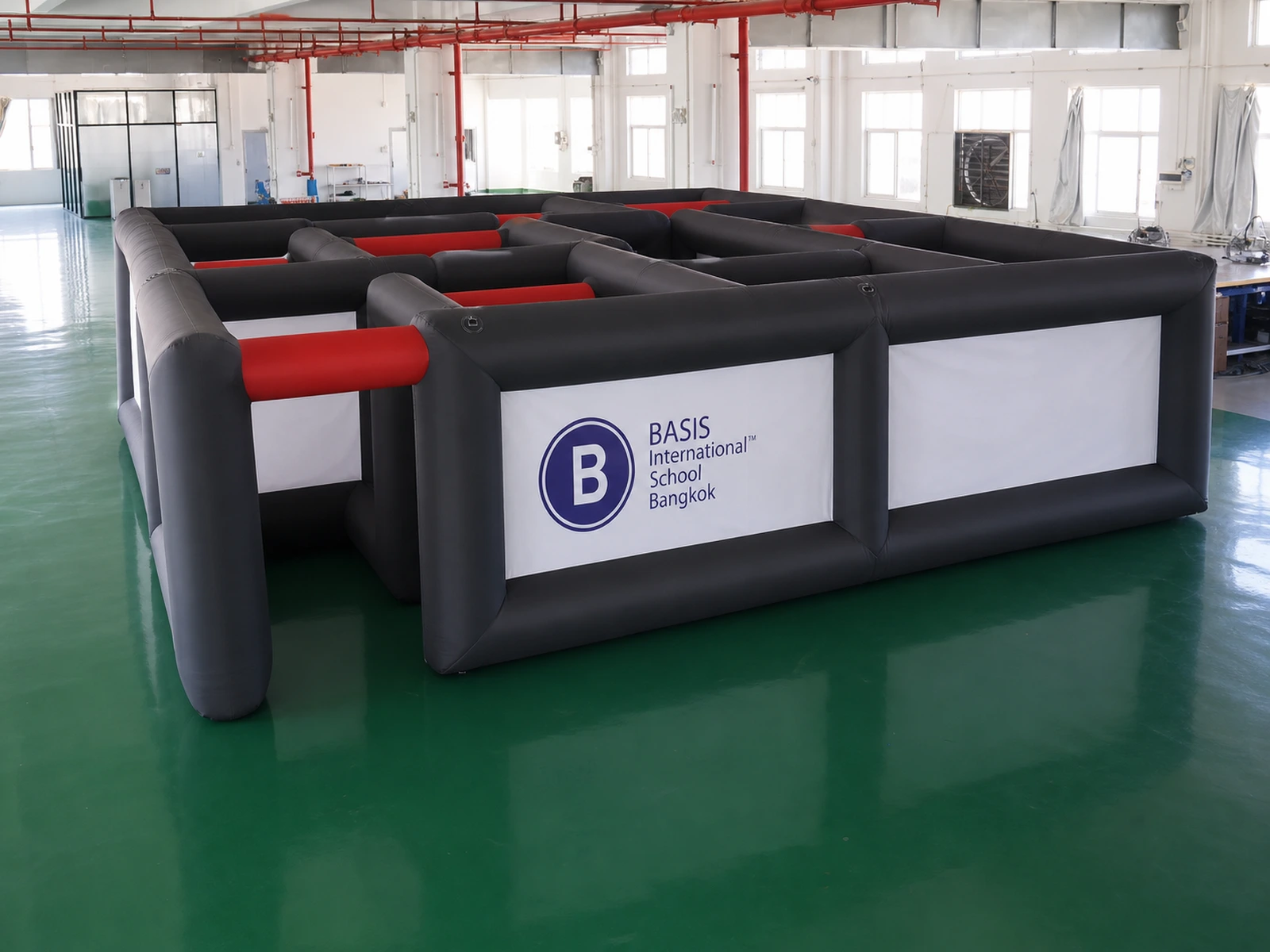 Air Science 8x8x2 commercial inflatable maze - product view 1