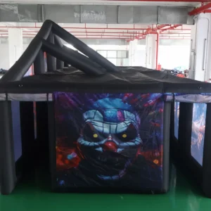 Air Science 4x10x3m Black Clown Roof-Frame Inflatable Maze - product view 5