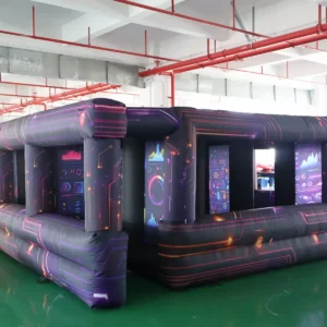 Air Science 5x11x2m Purple Technology Open-Top Inflatable Maze - product view 4