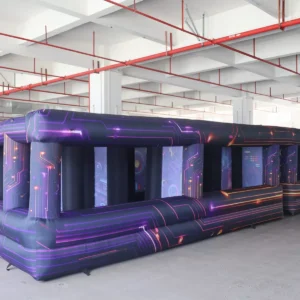 Air Science 5x11x2m Purple Technology Open-Top Inflatable Maze - product view 5