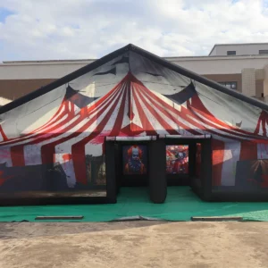 Air Science 10x10x2m Black Circus Covered Inflatable Maze - product view 2