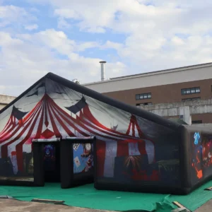 Air Science 10x10x2m Black Circus Covered Inflatable Maze - product view 1