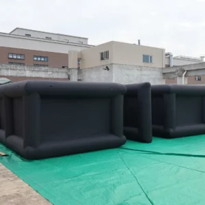 Air Science 10x10x2m Plain Black Open-Top Inflatable Maze - product view 5