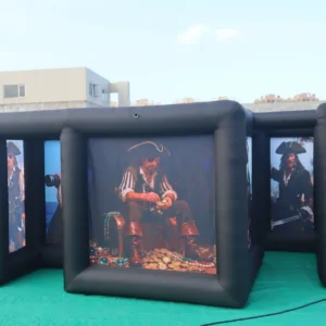 Air Science 4x9x2m Pirate Open-Top Inflatable Maze - product view 4