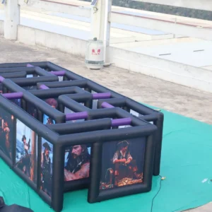 Air Science 4x9x2m Pirate Open-Top Inflatable Maze - product view 1