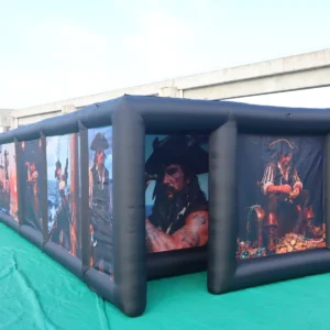 Air Science 4x9x2m Pirate Open-Top Inflatable Maze - product view 3
