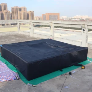 Air Science 10x10x2m Black Covered Inflatable Route Maze - product view 2