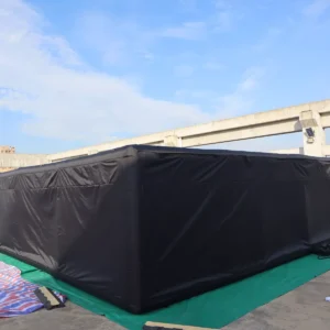 Air Science 10x10x2m Black Covered Inflatable Route Maze - product view 4
