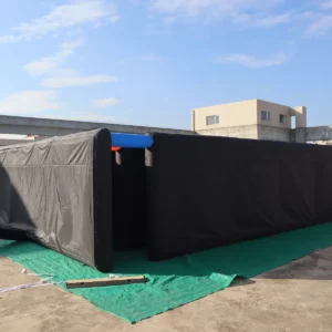 Air Science 10x10x2m Black Covered Inflatable Route Maze - product view 3