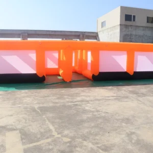 Commercial Inflatable Maze - Orange Pink Low Wall Open Top - product view 7