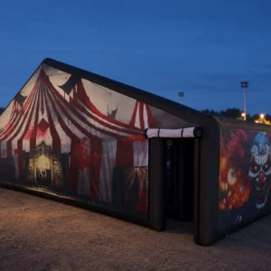 Commercial Inflatable Maze - Haunted Circus Gable Covered - product view 3