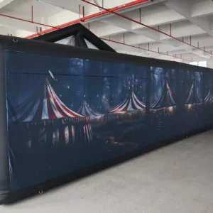 Commercial Inflatable Maze - Haunted Circus Gable Covered - product view 4