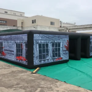 Commercial Inflatable Maze - Gray Blood Window Open Top - 10 x 10m - P129 - product view 6