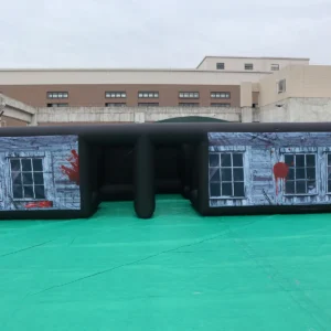 Commercial Inflatable Maze - Gray Blood Window Open Top - 10 x 10m - P129 - product view 3