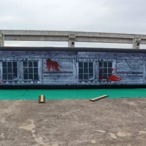 Commercial Inflatable Maze - Gray Blood Window Open Top - 10 x 10m - P129 - product view 5