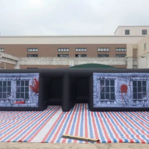 Commercial Inflatable Maze - Gray Blood Window Narrow - product view 3