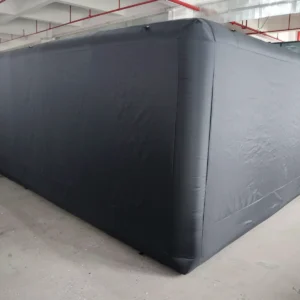 Commercial Inflatable Maze - Black Pumpkin Fully Covered - product view 3