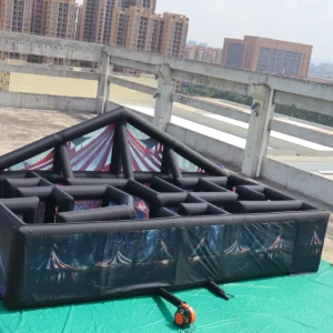 Commercial Inflatable Maze - Haunted Circus Gable Roof - 5 x 10m - P134 - product view 3