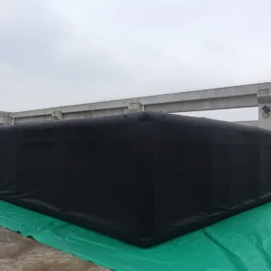 Commercial Inflatable Maze - Plain Black Open Top - 10 x 10m - P140 - product view 6
