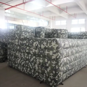 Commercial Inflatable Maze - Camouflage Low Wall - product view 4