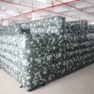 Commercial Inflatable Maze - Camouflage Low Wall - product view 2