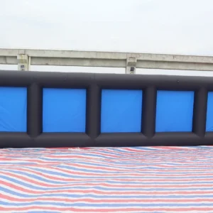 Commercial Inflatable Maze - Black Blue Open Top - product view 6